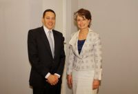 US Ambassador to the European Union visited EDA today
