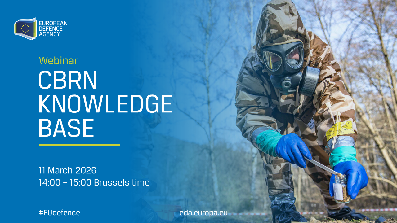 Visual for the CBRN Knowledge Base webinar on 11 March 2026