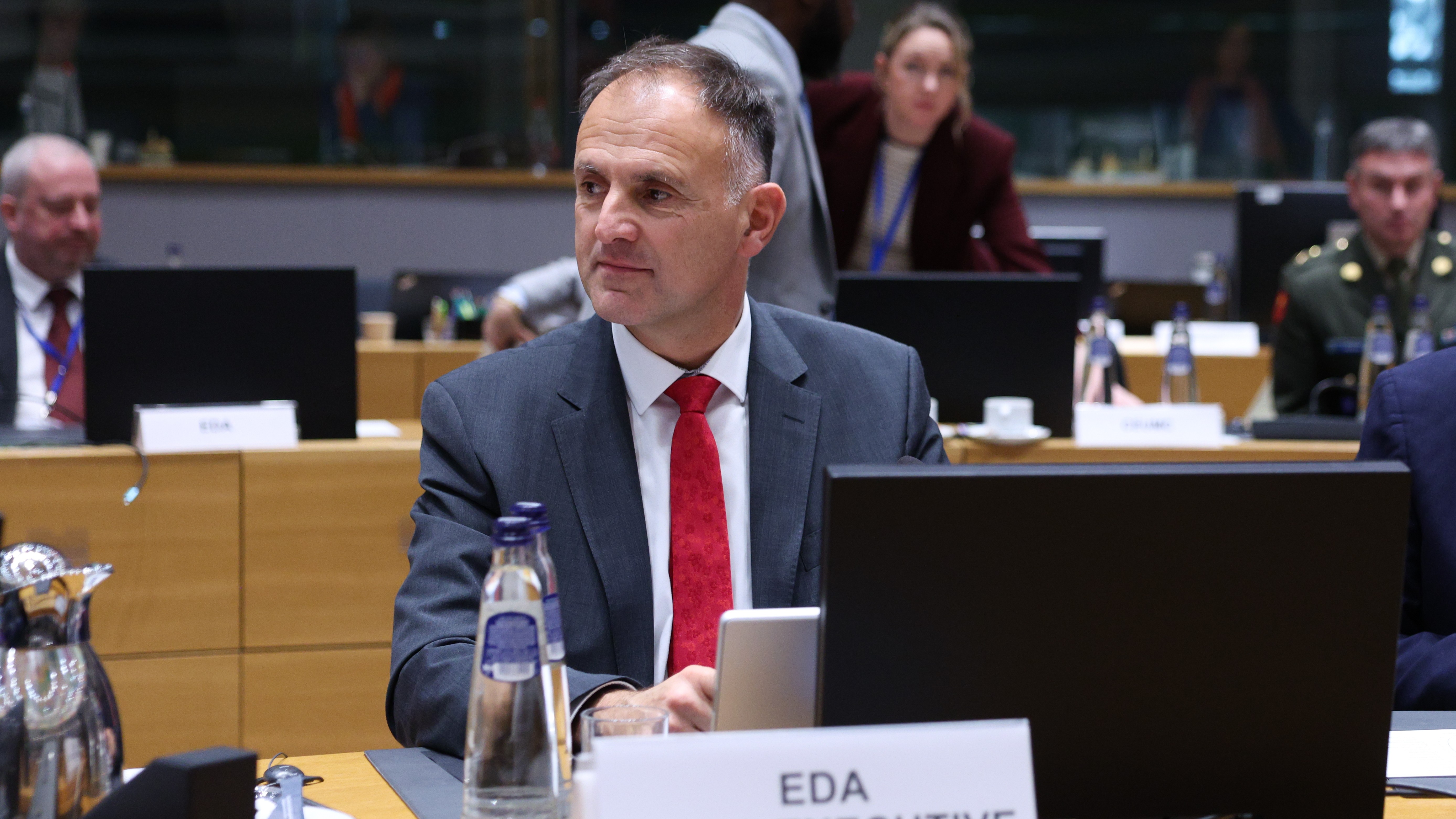 Steering board 01-12 Andre Denk Chief Executive of EDA