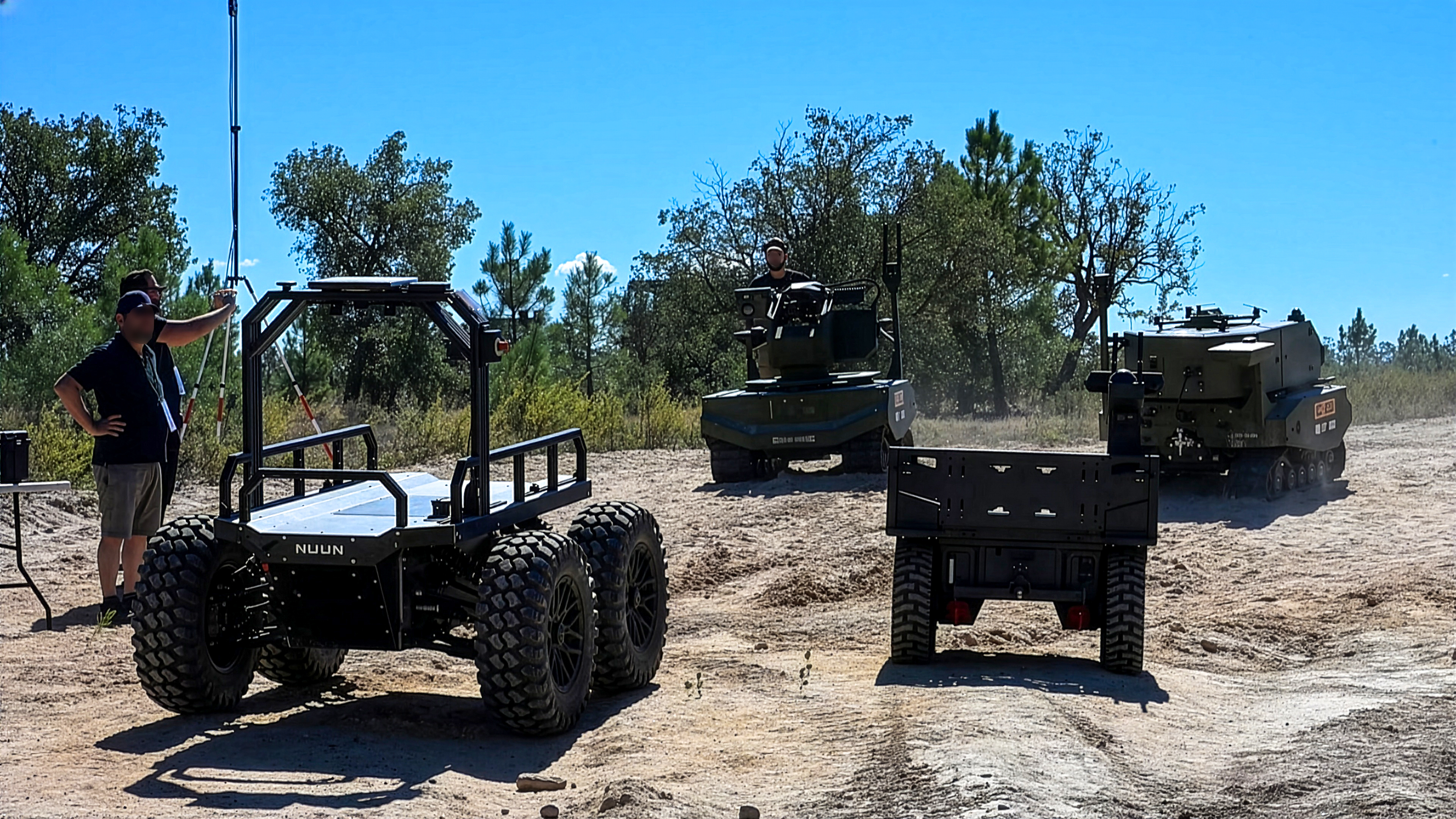 UGVs at EU OPEX 26 at Santa Margarida Training Camp, Portugal