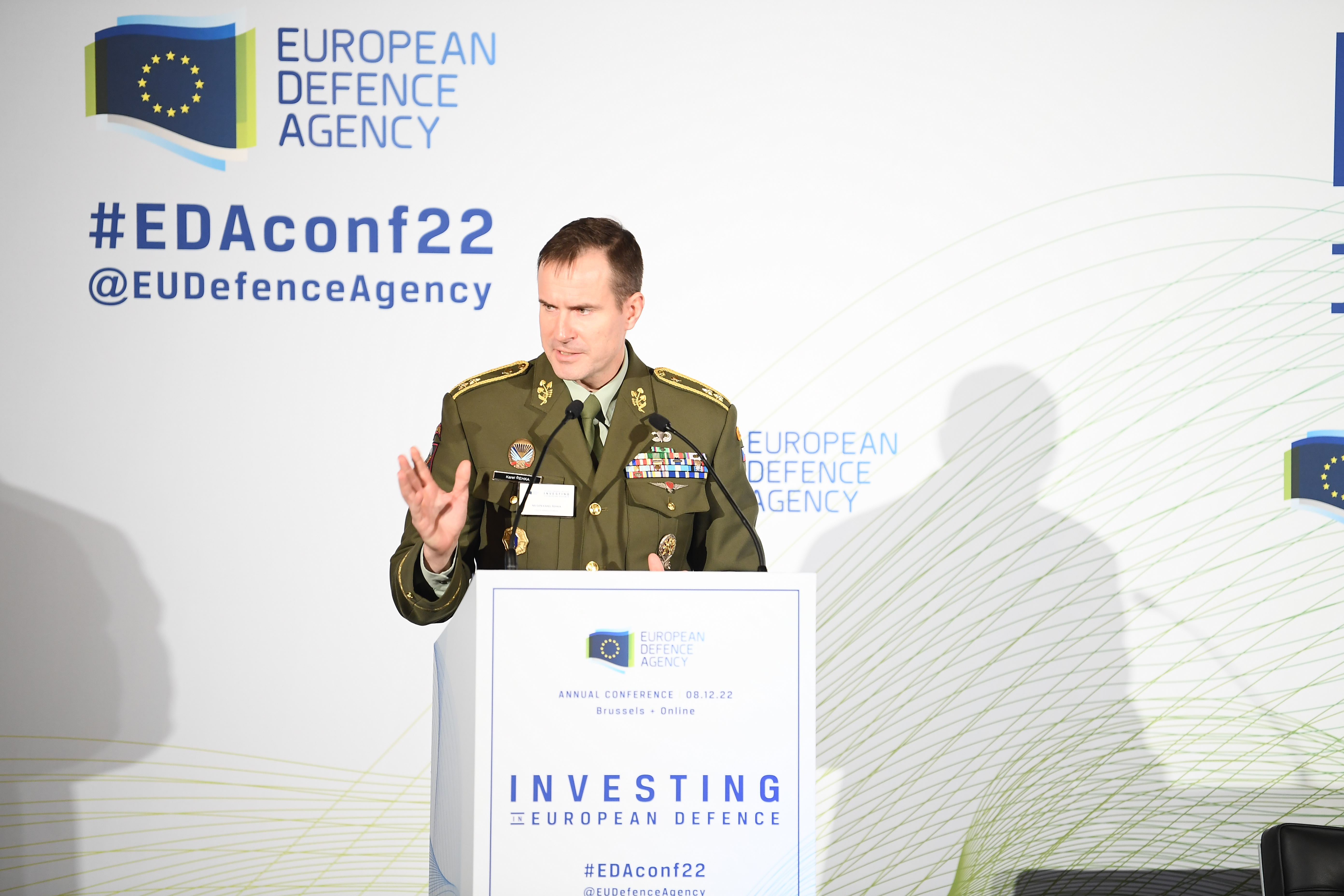 'We must prepare for future warfare,' Czech defence chief tells EDA conference