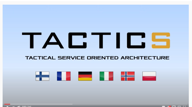 Tactical Service Oriented Architecture (TACTICS)