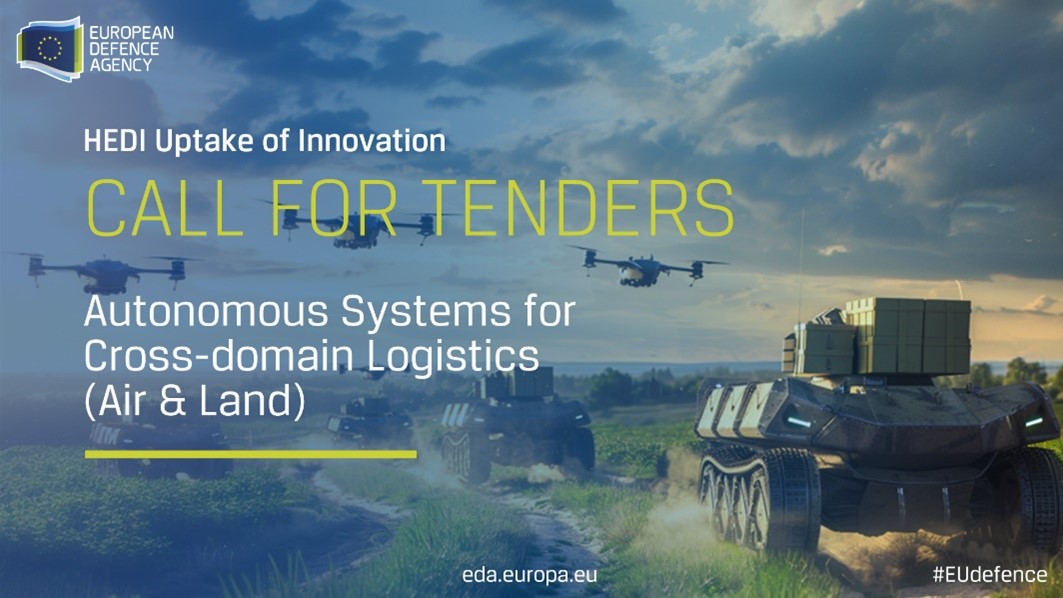 Call to Industry: Procurement for participation in the first EU Defence Innovation Operational Experimentation Campaign on Autonomous Systems for Cross-domain Logistics 
