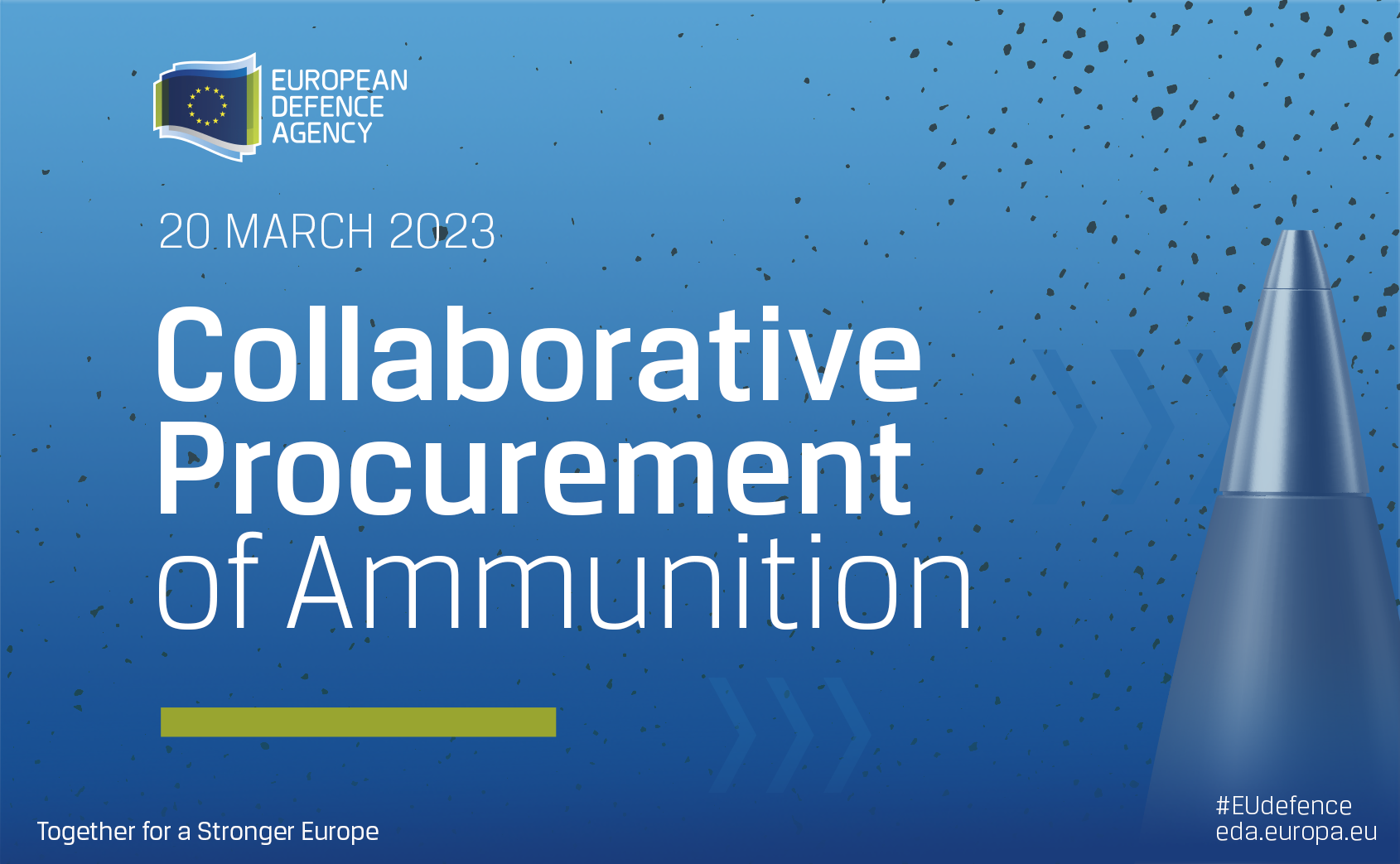 EDA brings together 23 countries for Common Procurement of Ammunition 