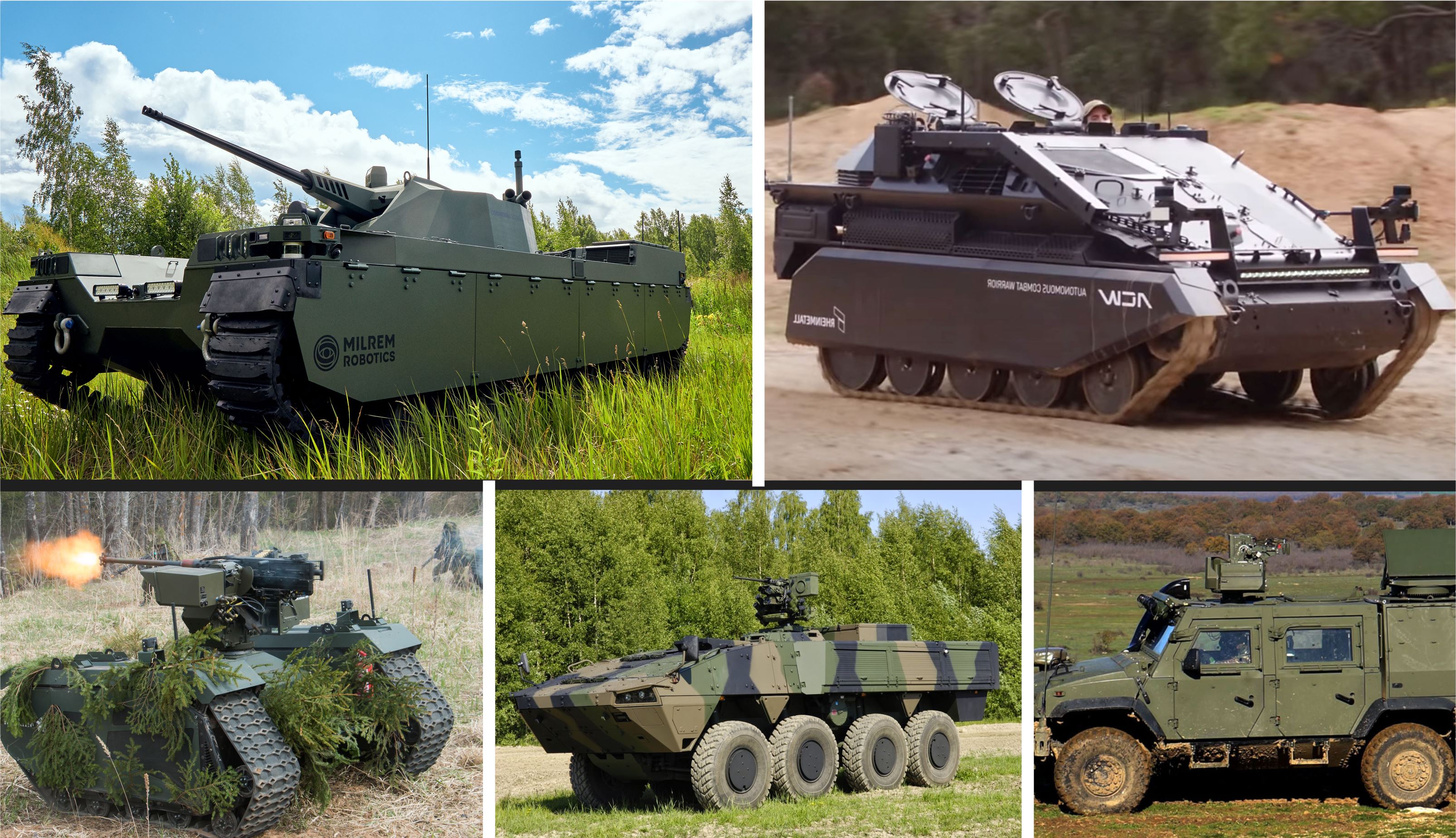New EDA project seeks to enhance combat unmanned ground systems technology  