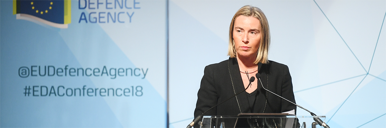 Federica Mogherini opens Annual Conference devoted to unmanned/autonomous systems