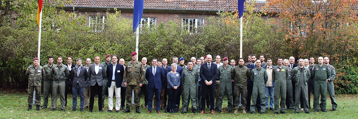 Participants of the Helicopter Tactics Symposium
