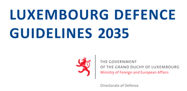 (LU) – Luxembourg - Luxembourg Defence Guidelines 2035 