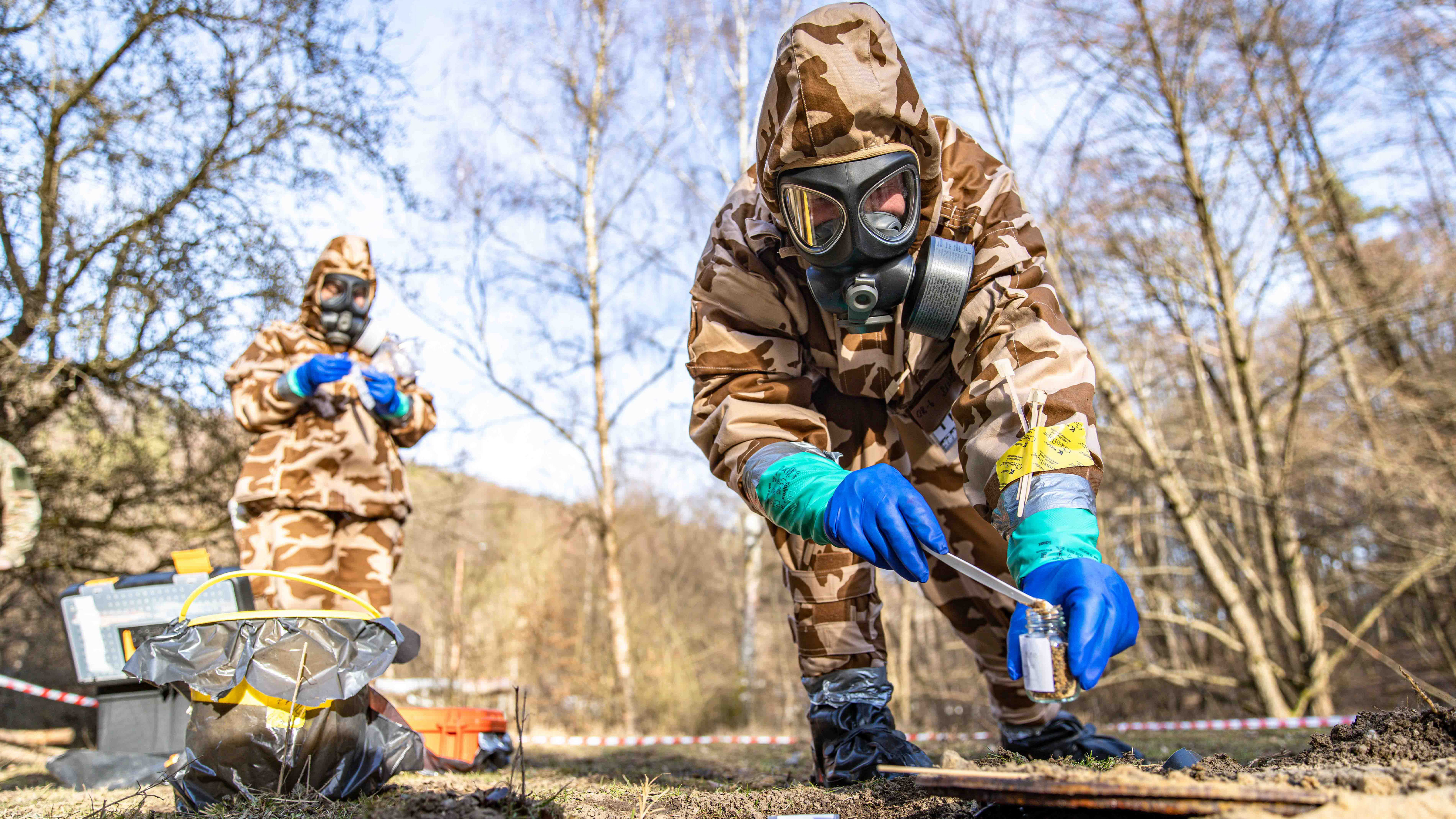 EDA conducts first CBRN live agent training