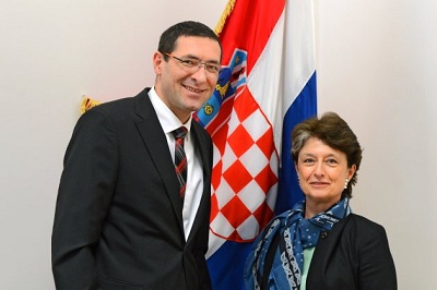 Claude-France Arnould Visits Croatia