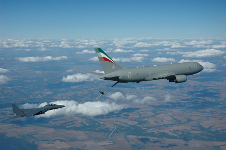 Aerial Refuelling Clearance for Italian KC-767