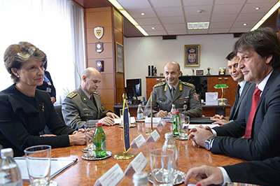 EDA Chief Executive visits Republic of Serbia
