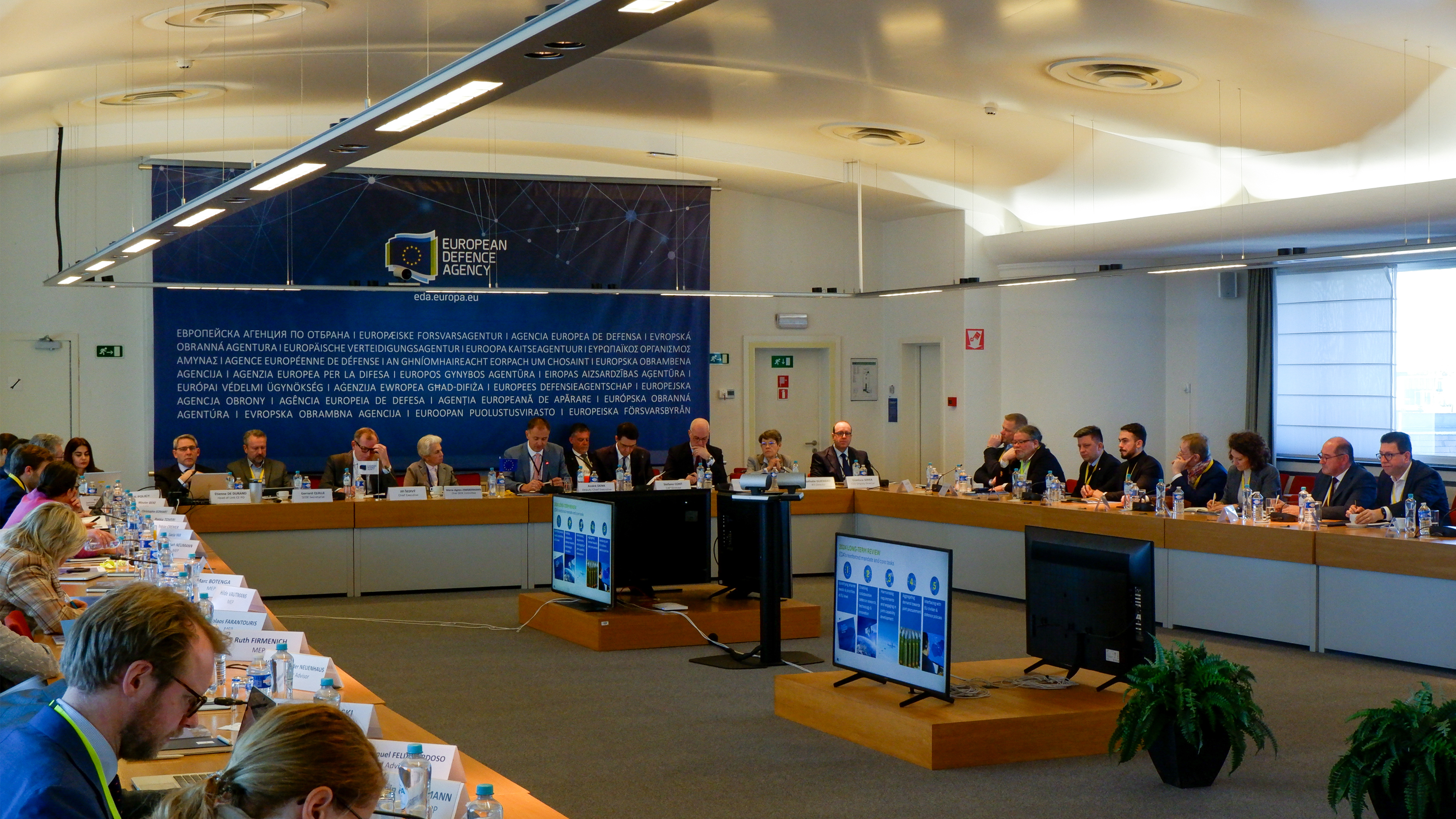 European Parliament’s SEDE committee visits EDA