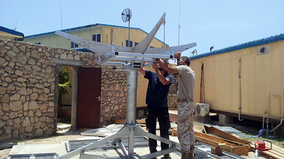 Soldiers training in Somalia