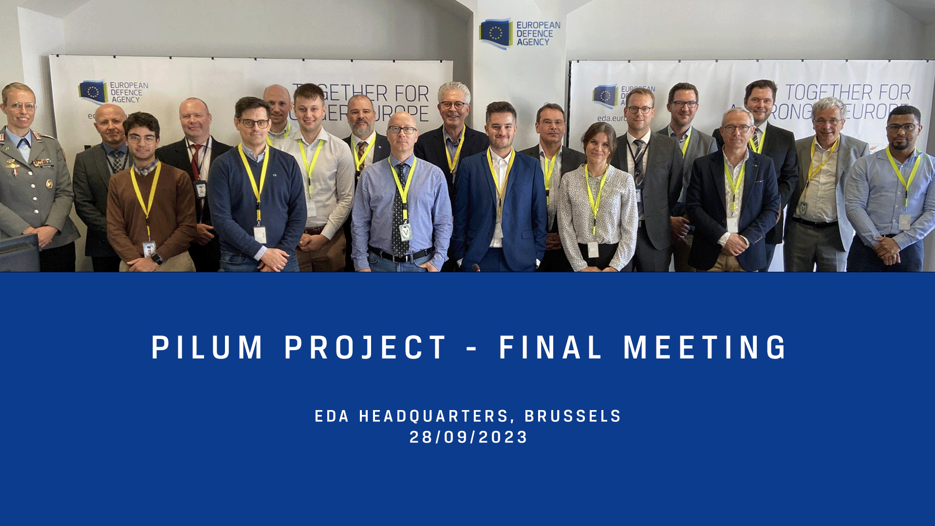 PILUM - Final project meeting