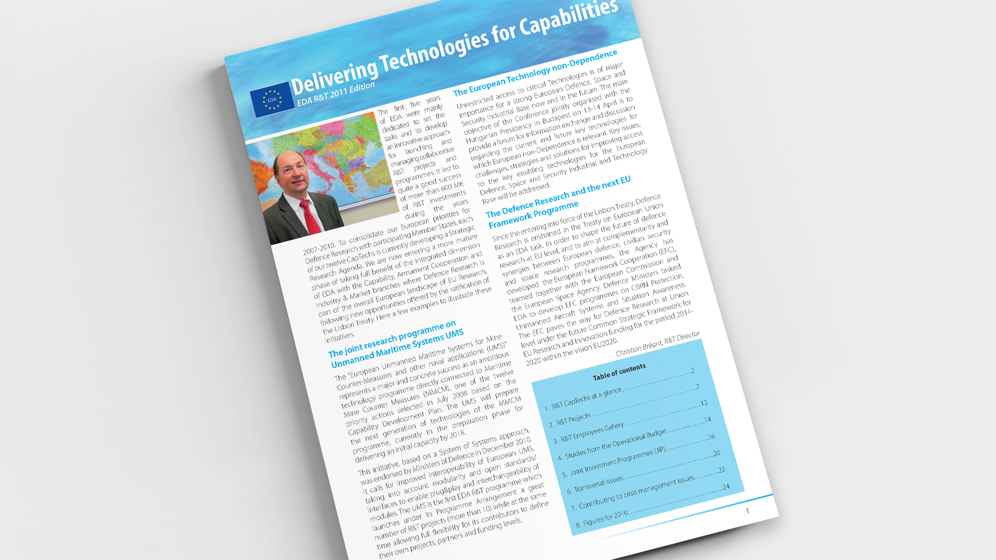 Factsheet Brochure Delivering Technologies for Capabilities - R&T