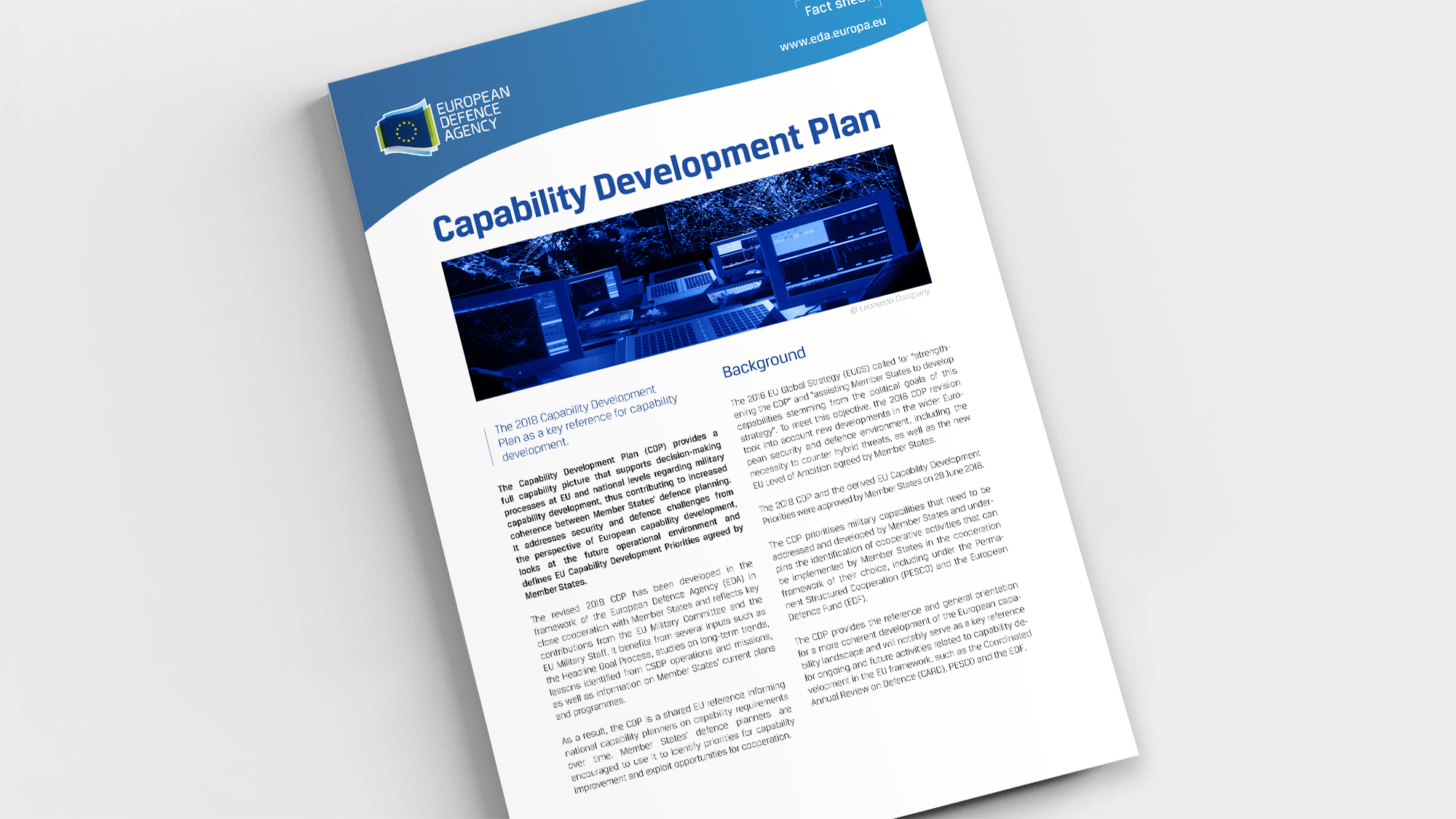 Factsheet Capability Development Plan