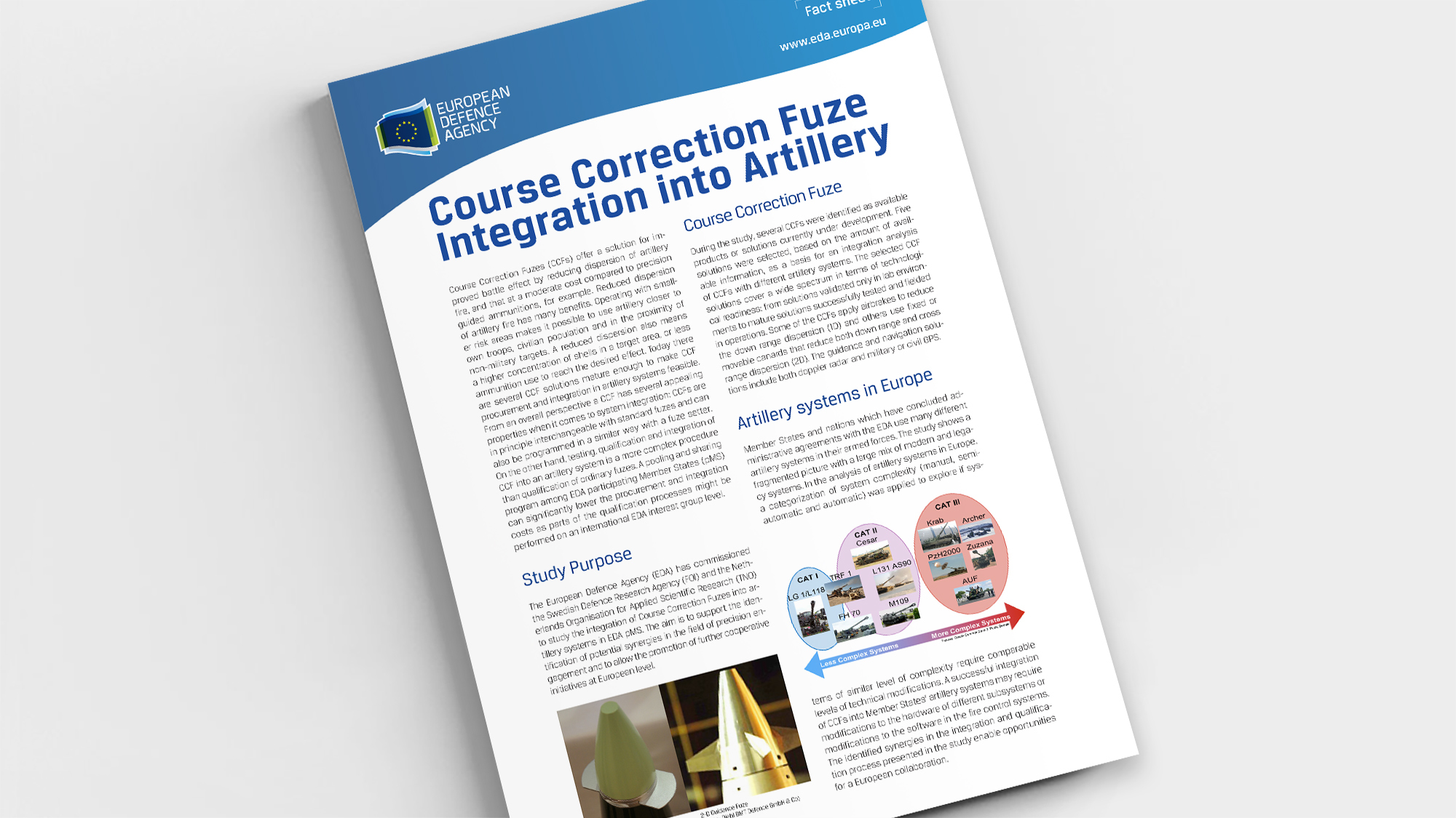 Factsheet Course Correction Fuze (CCF)