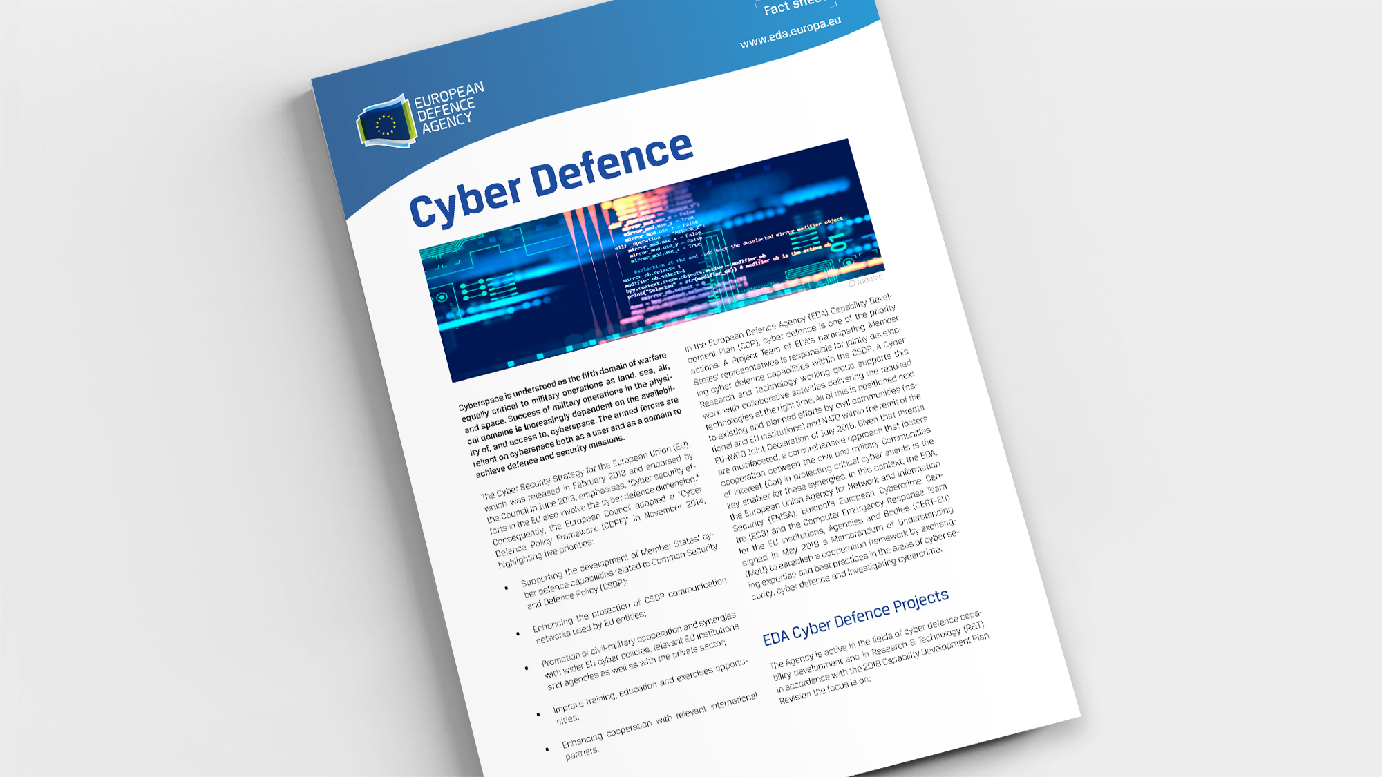 Factsheet Cyber Defence