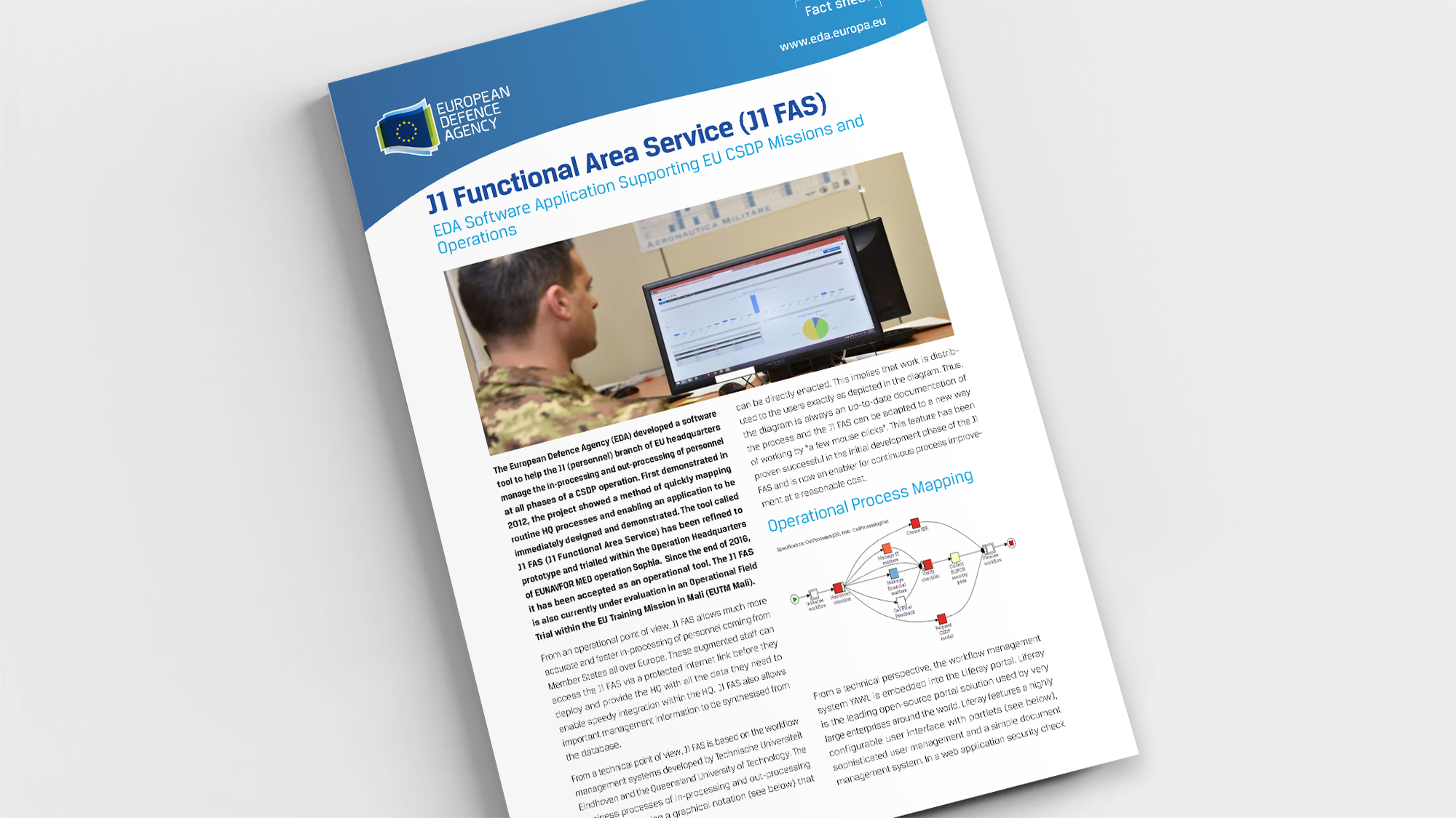 Factsheet J1 Functional Area Service (J1 FAS)