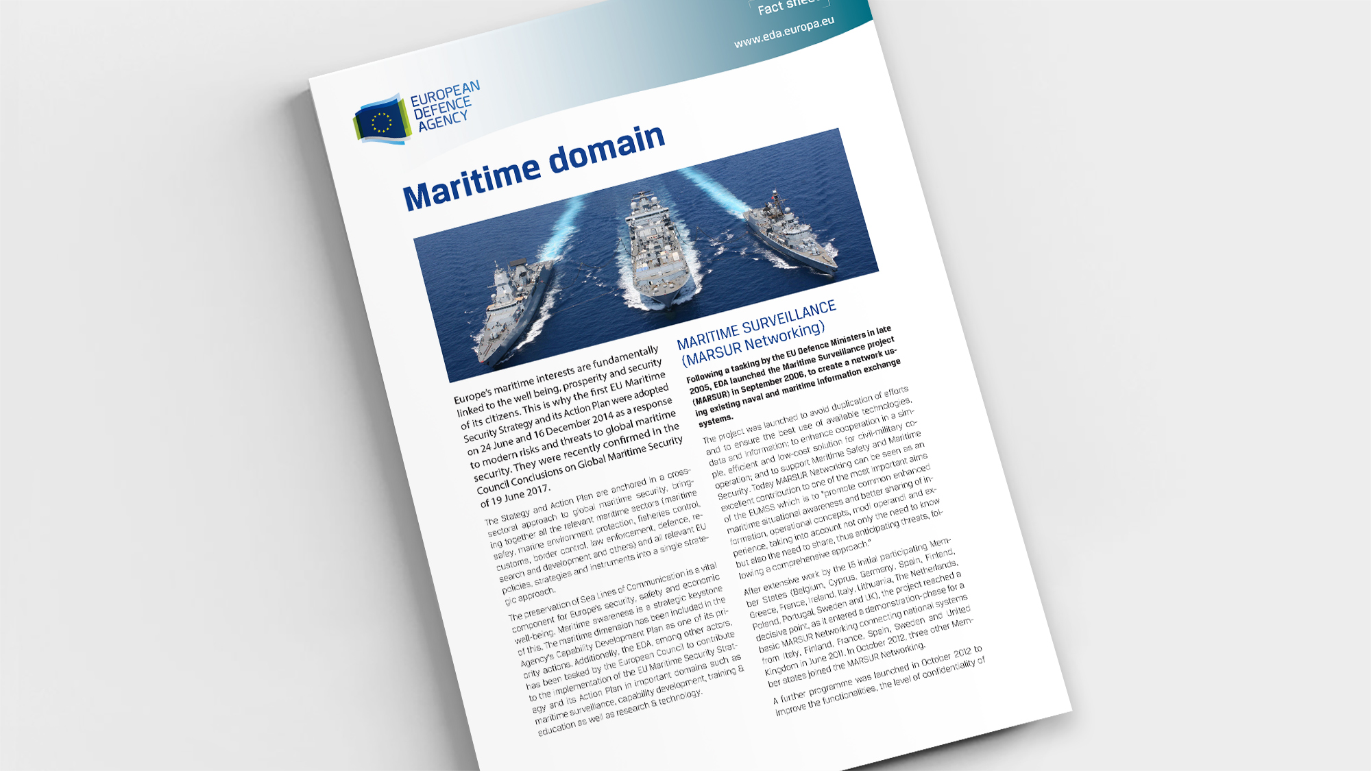Factsheet Maritime Domain