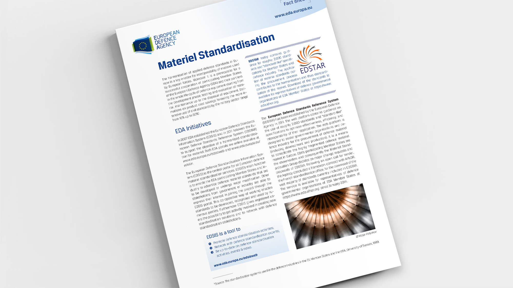 Factsheet Materiel Standardisation