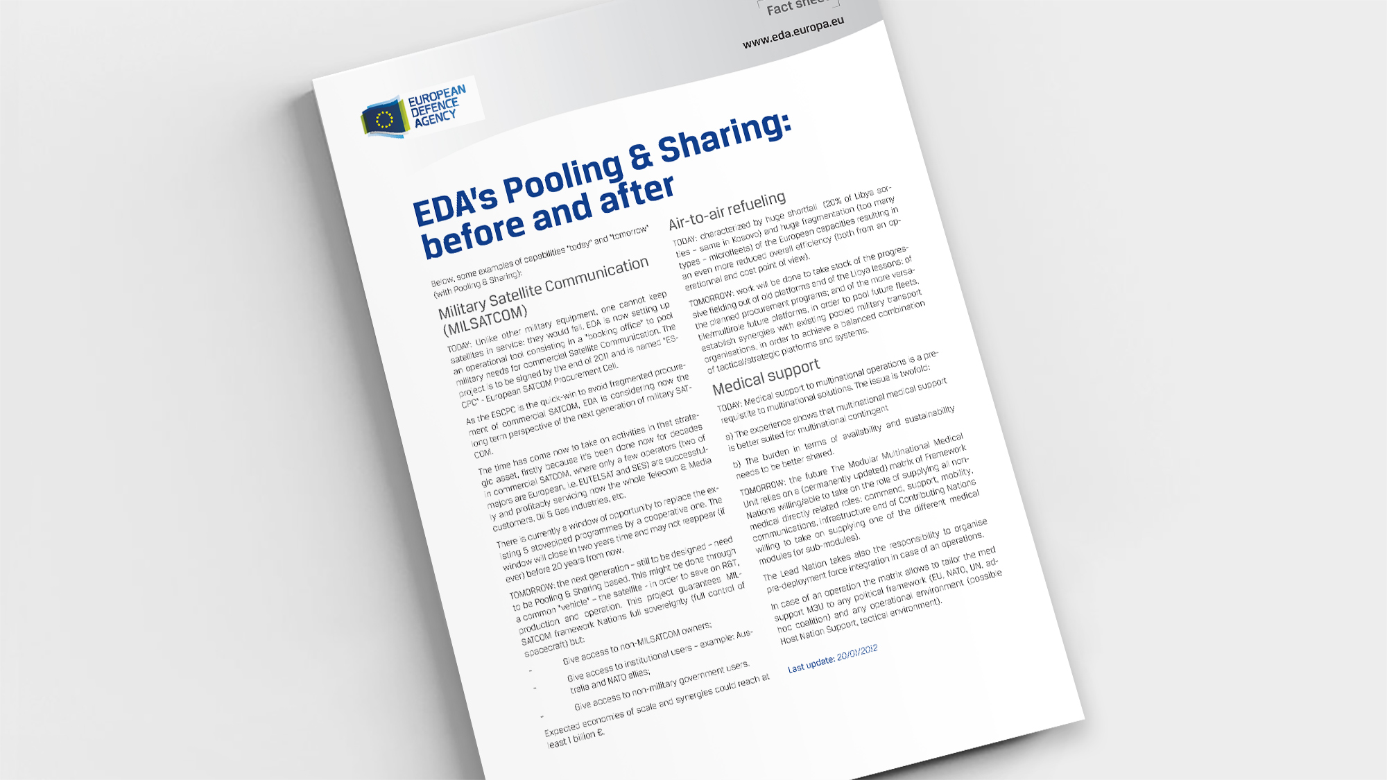 Factsheet Pooling & Sharing before and after