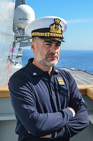 Rear Admiral Enrico Credendino